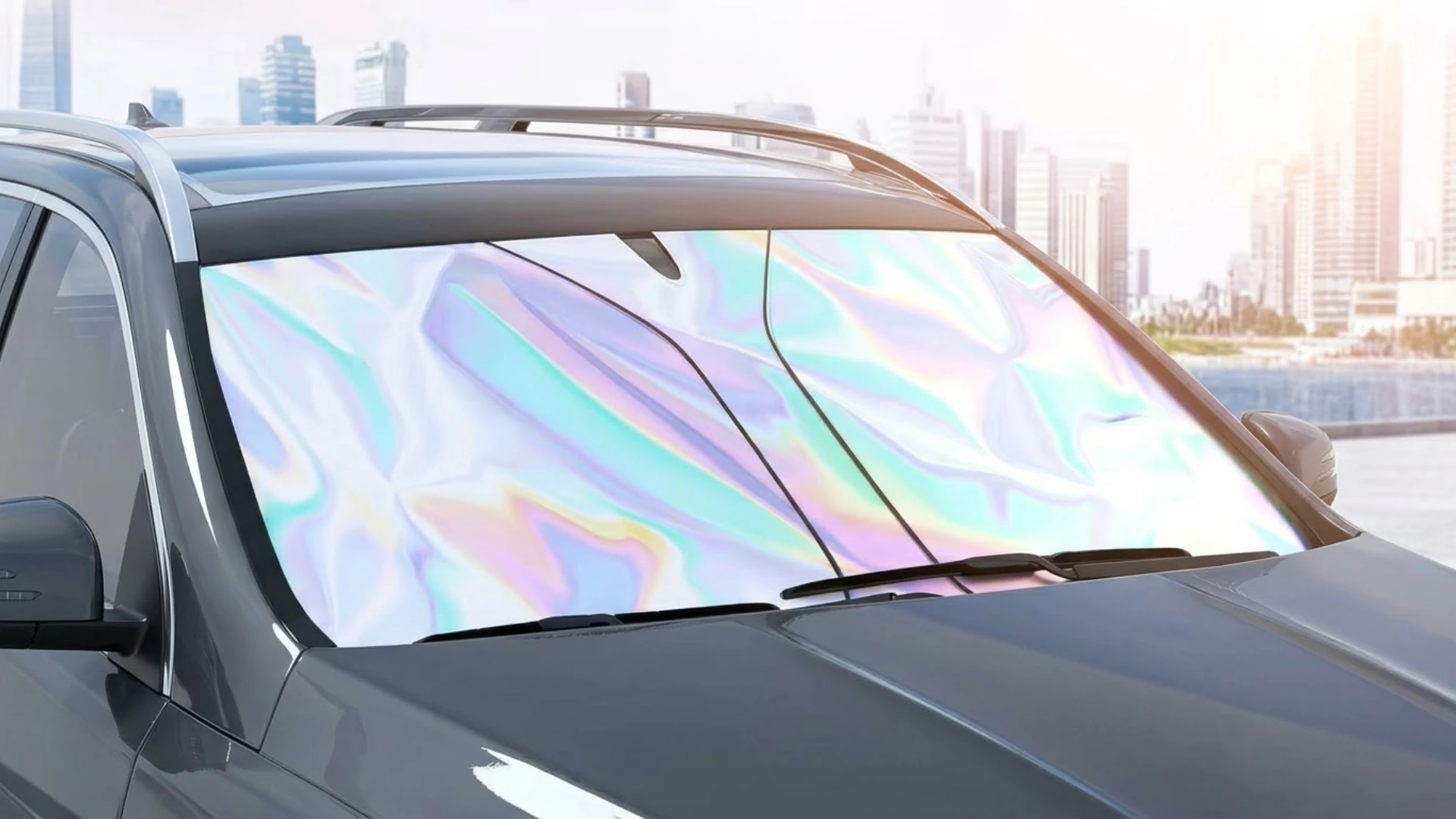 Heat reduction sunshade