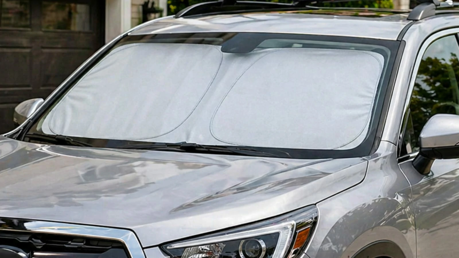 Durable material sunshade